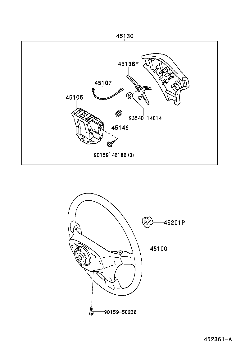  COROLLA |  STEERING WHEEL