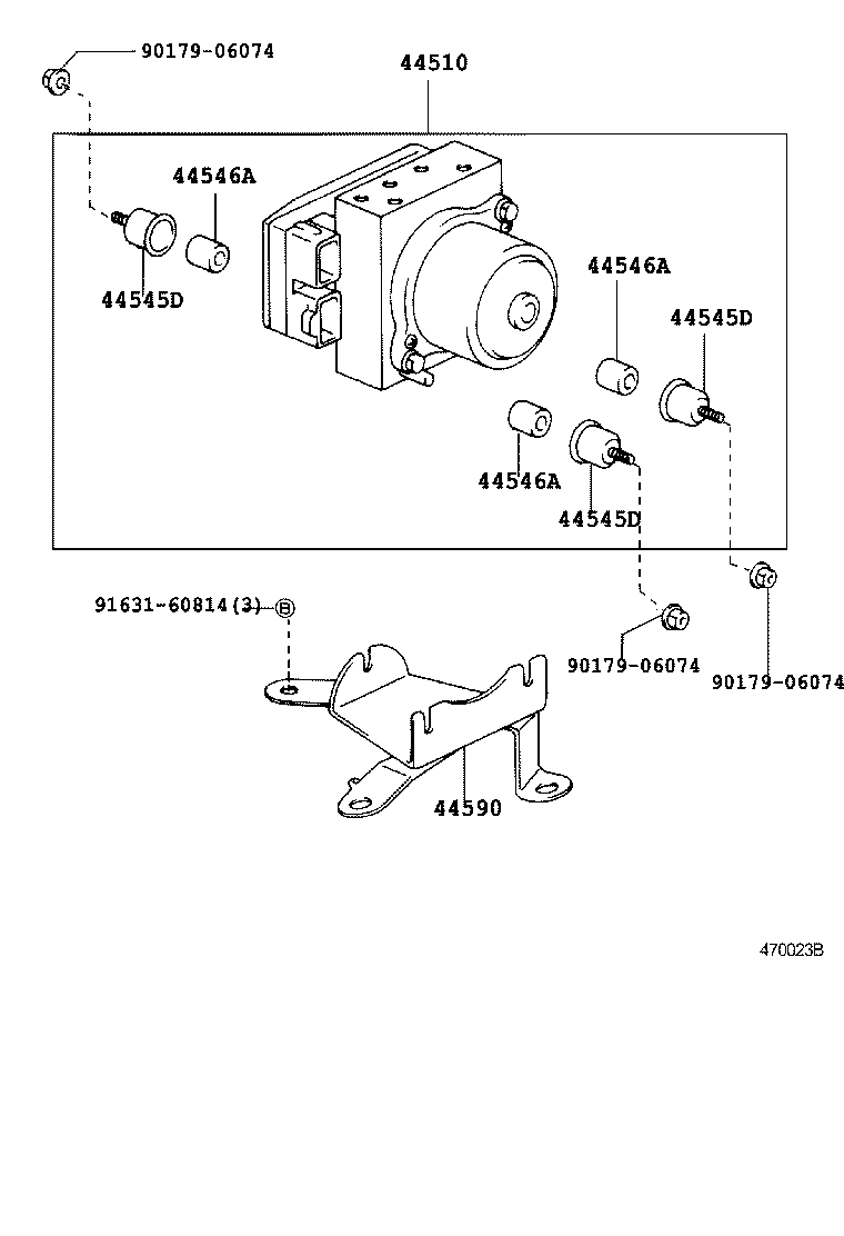  HILUX |  BRAKE TUBE CLAMP