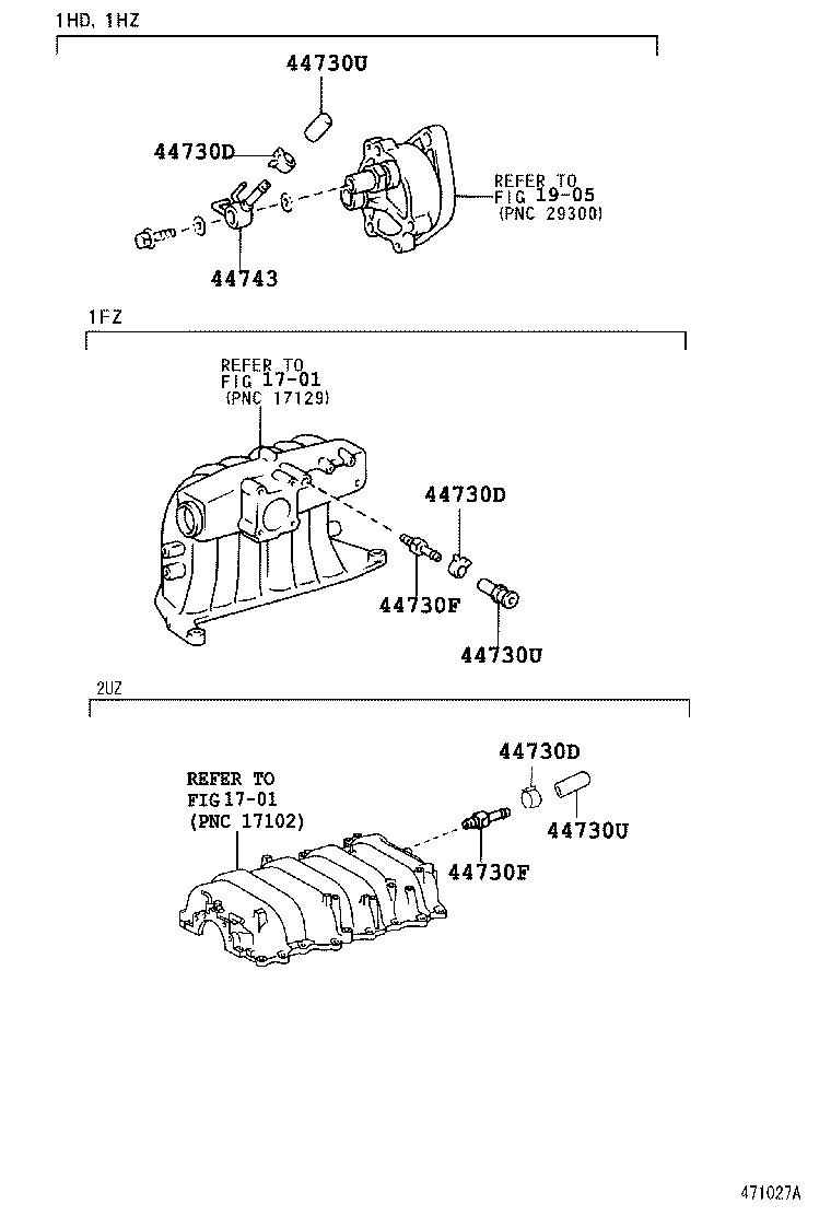  LAND CRUISER 100 |  BRAKE BOOSTER VACUUM TUBE