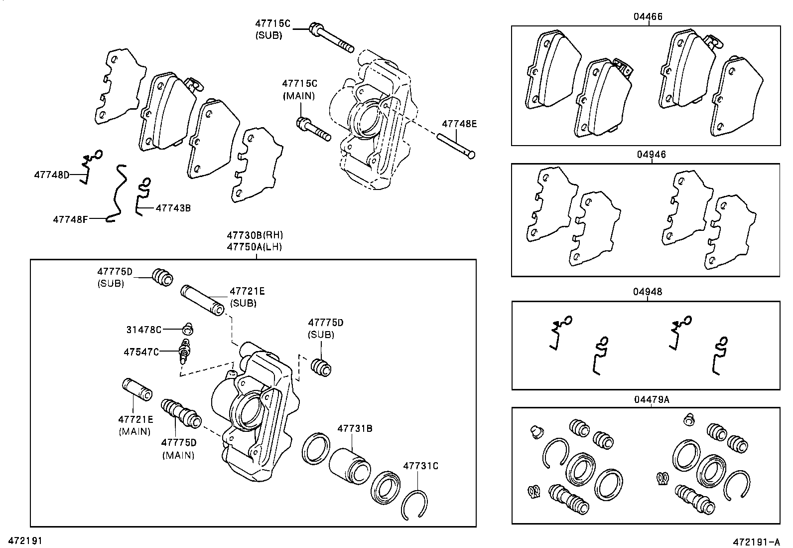  COROLLA |  REAR DISC BRAKE CALIPER DUST COVER