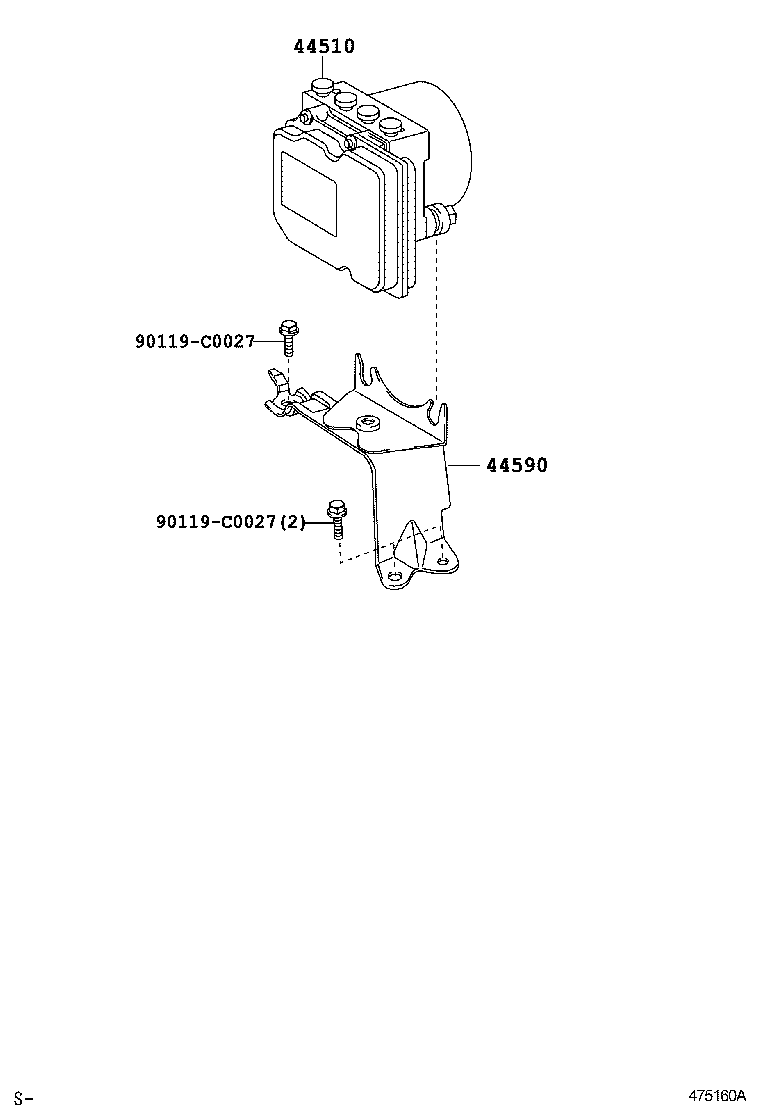  CAMRY CHINA |  BRAKE TUBE CLAMP