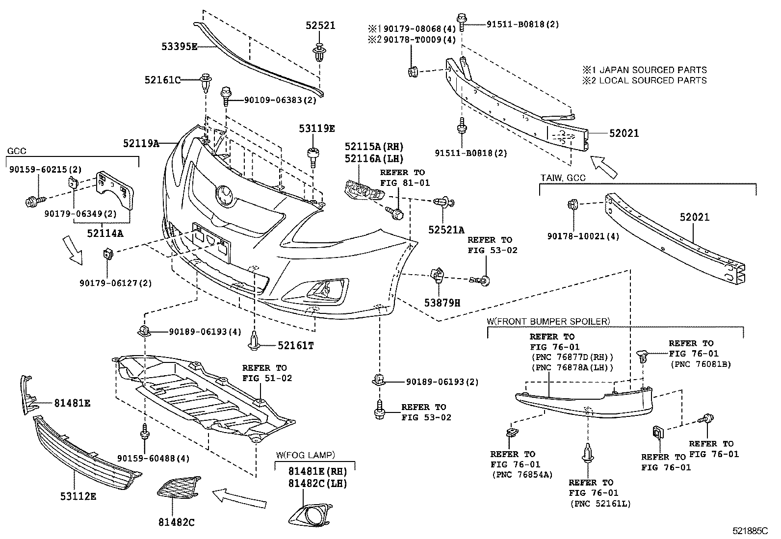 1996 toyota corolla parts diagram