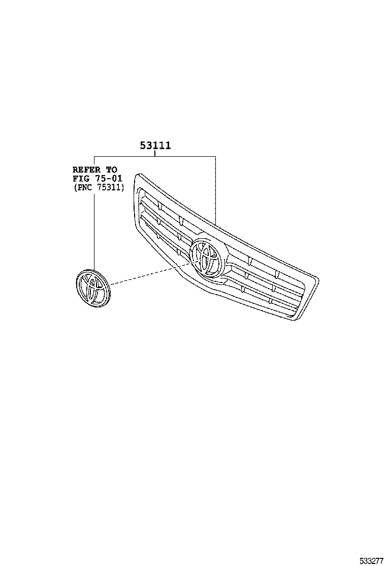  YARIS CHINA |  RADIATOR GRILLE