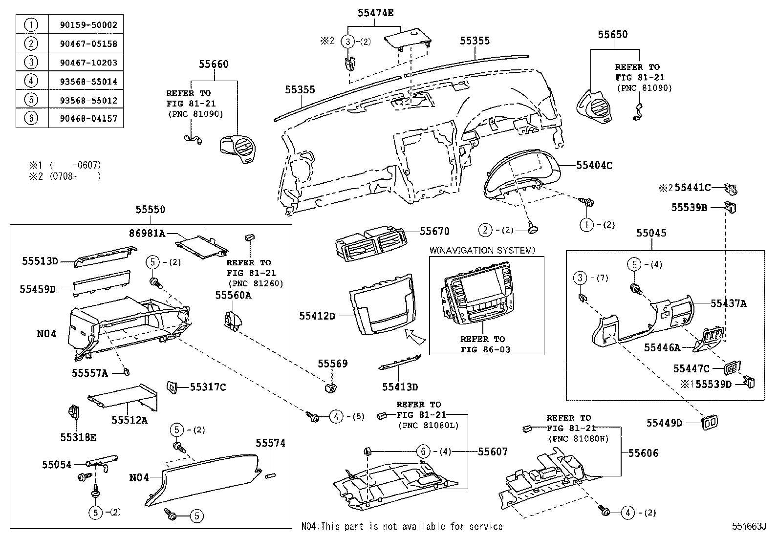  IS250 300 |  INSTRUMENT PANEL GLOVE COMPARTMENT