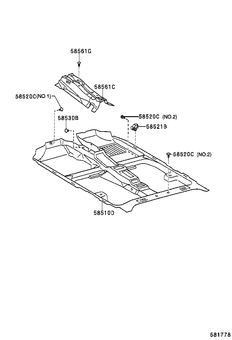  COROLLA |  MAT CARPET