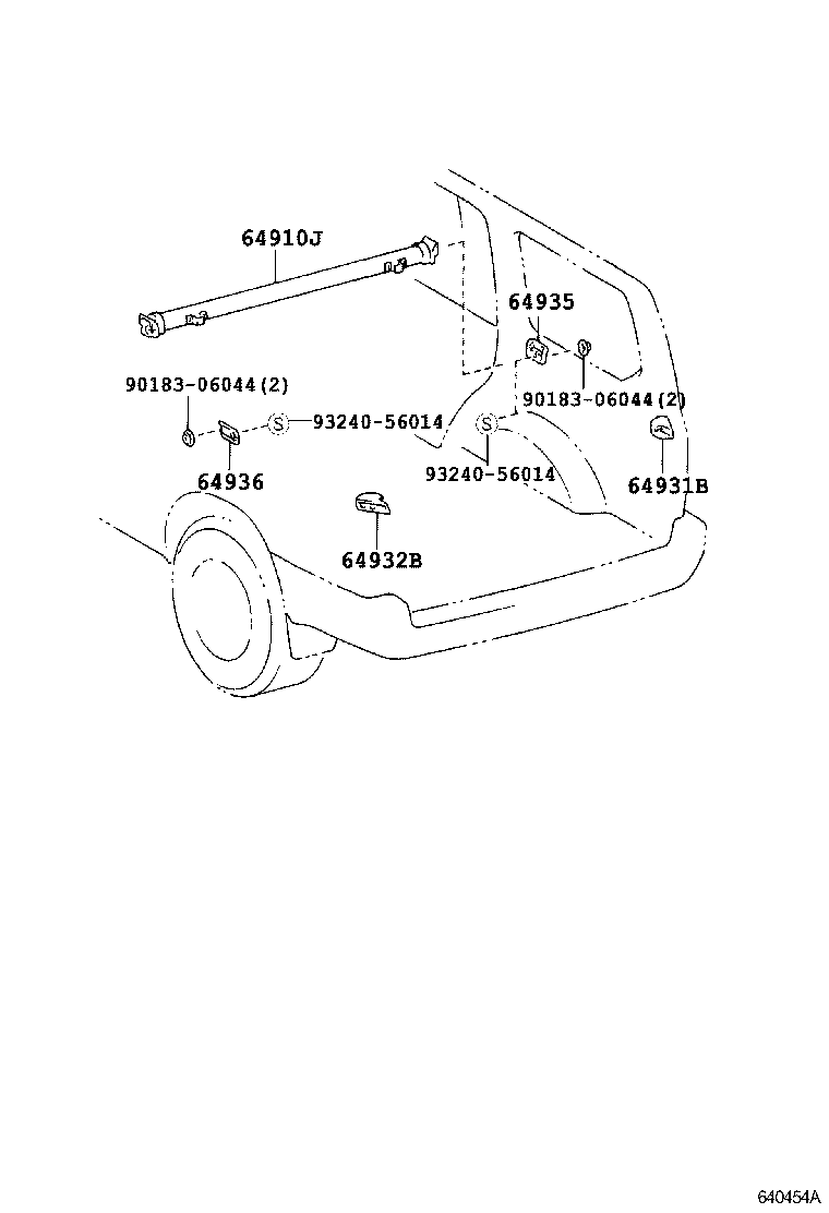  LAND CRUISER 100 |  PACKAGE TRAY PANEL