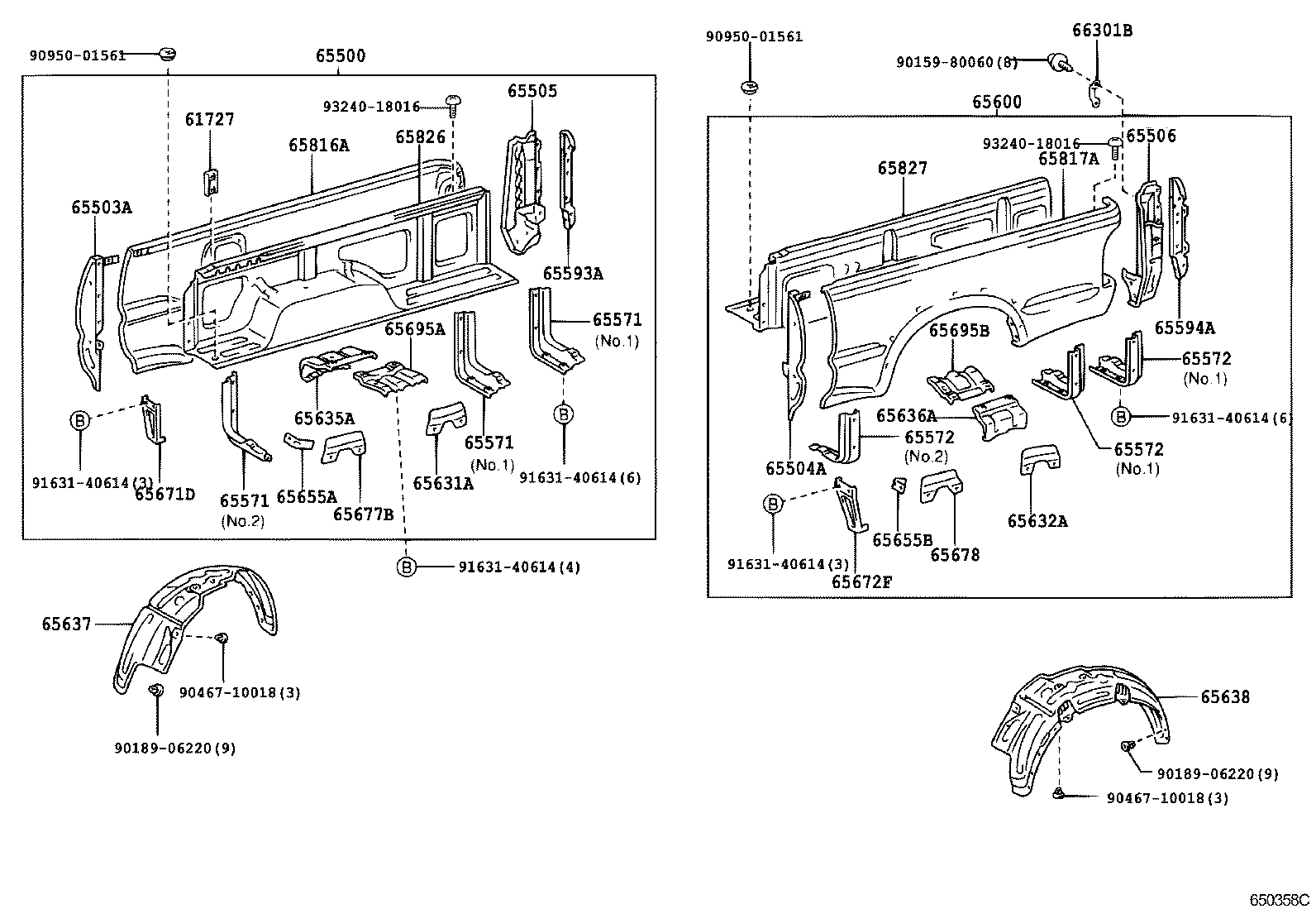  HILUX |  REAR BODY SIDE PANEL