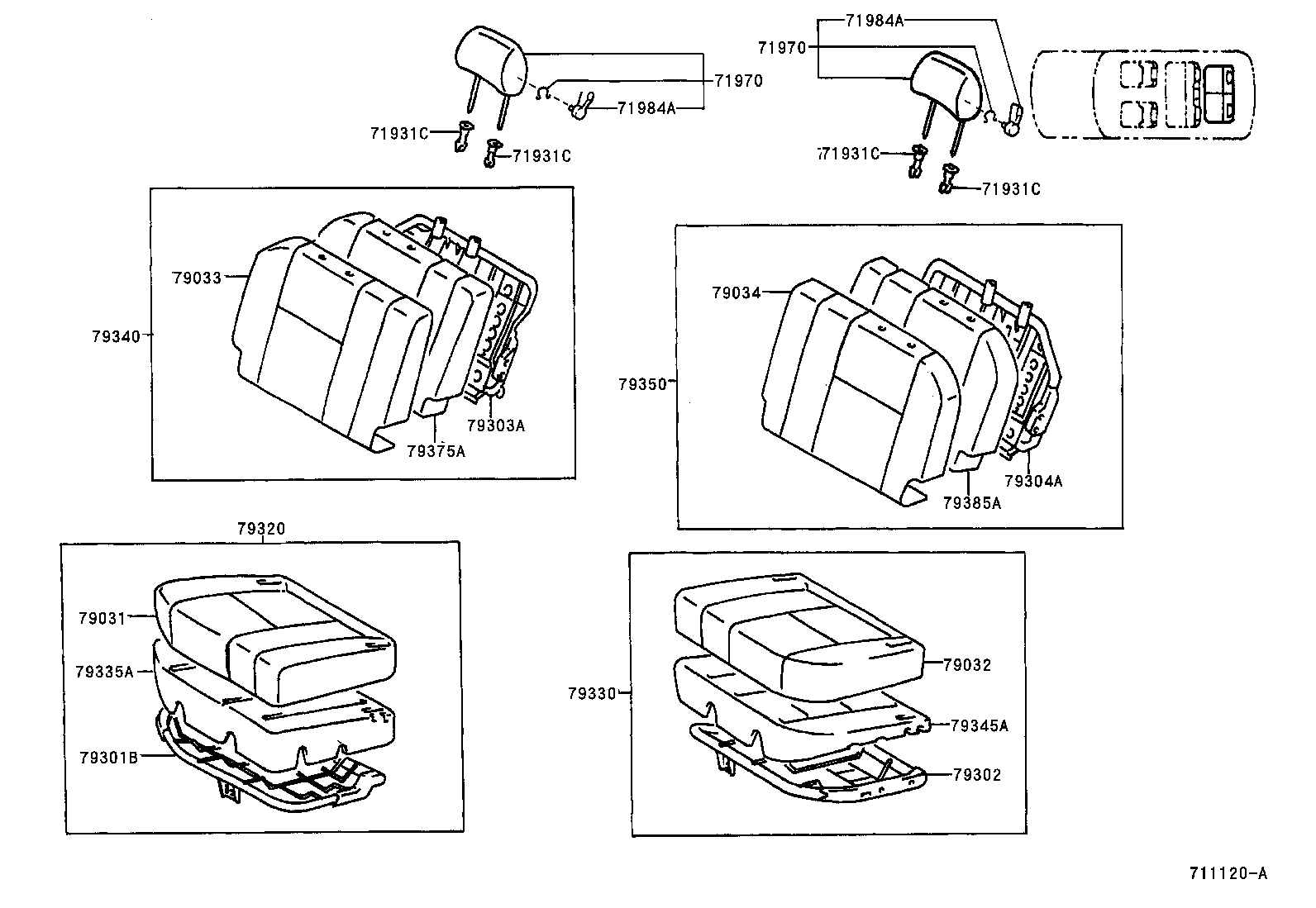  LAND CRUISER 100 |  SEAT SEAT TRACK