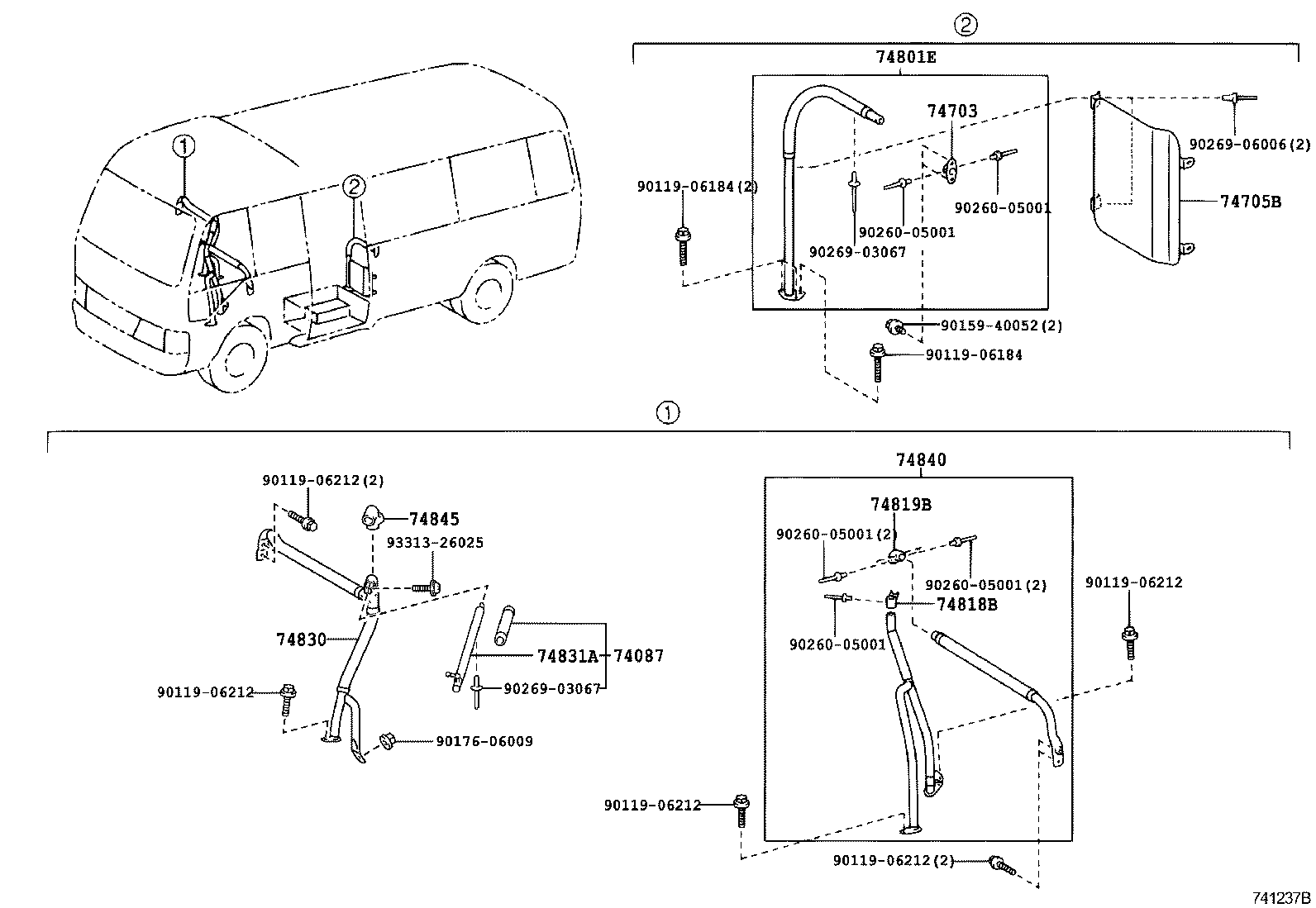  COASTER |  PROTECTOR PIPE ROLL BAR HANDRAIL