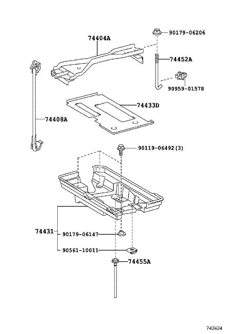  IS F |  BATTERY CARRIER