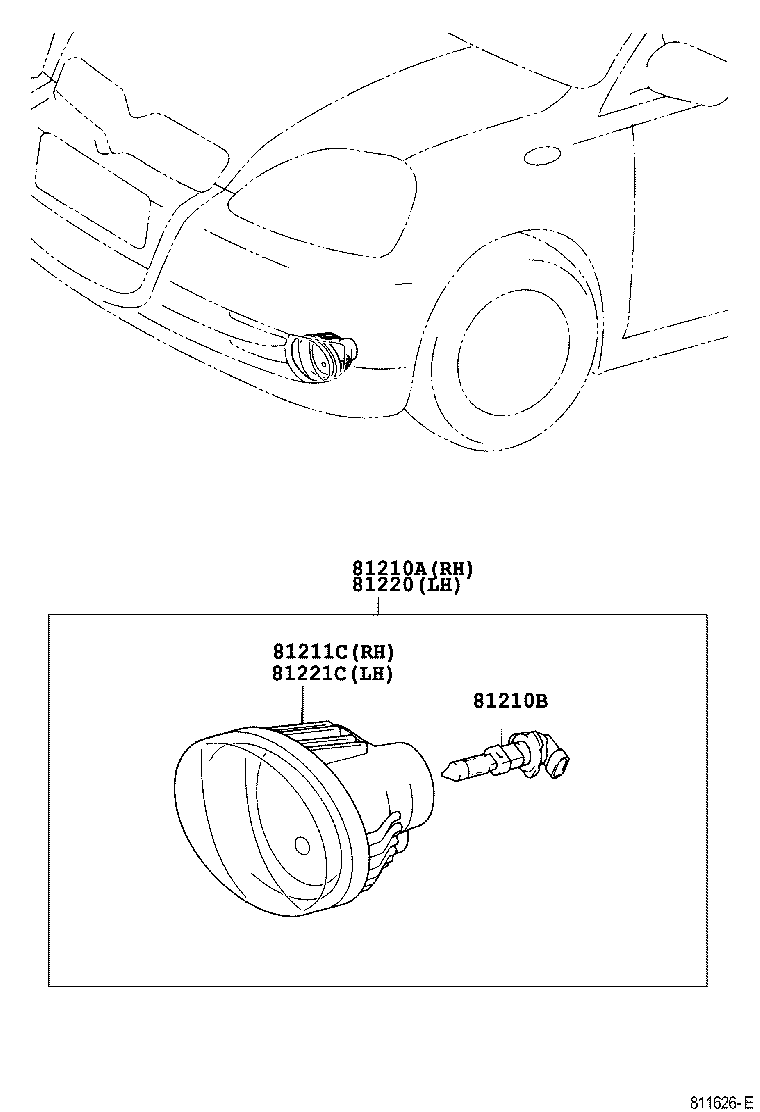  YARIS ECHO |  FOG LAMP