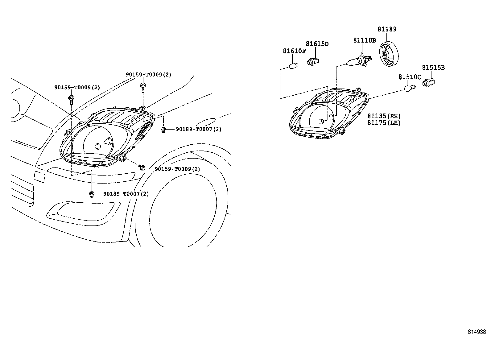  YARIS ASIA |  HEADLAMP