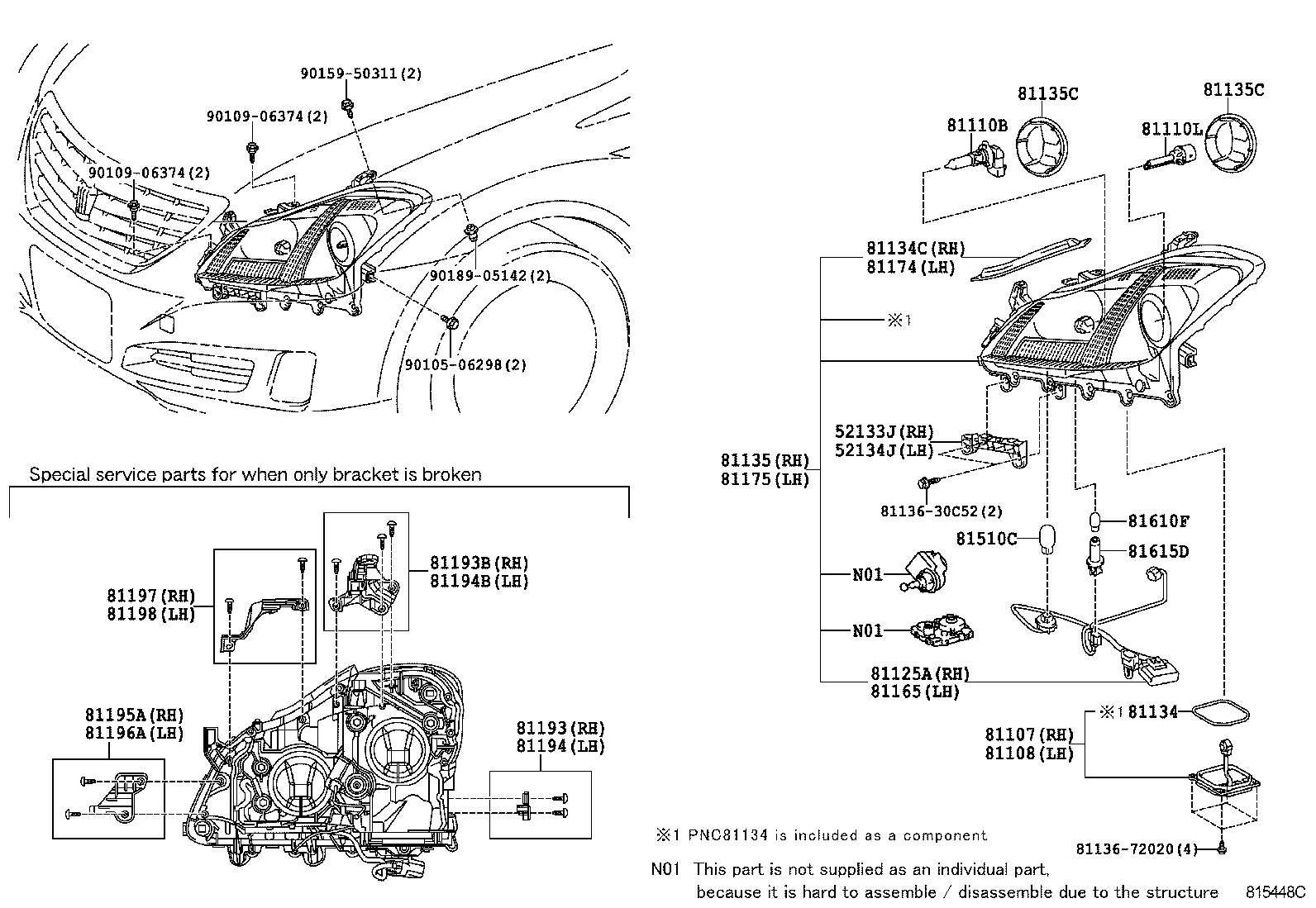  CROWN |  HEADLAMP