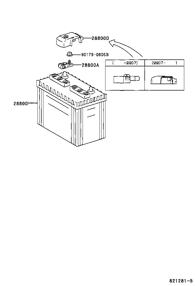  LAND CRUISER 100 |  BATTERY BATTERY CABLE