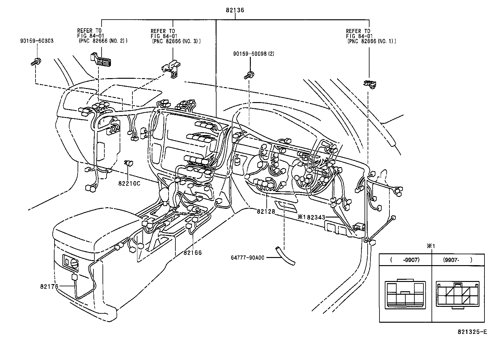  LAND CRUISER 100 |  WIRING CLAMP