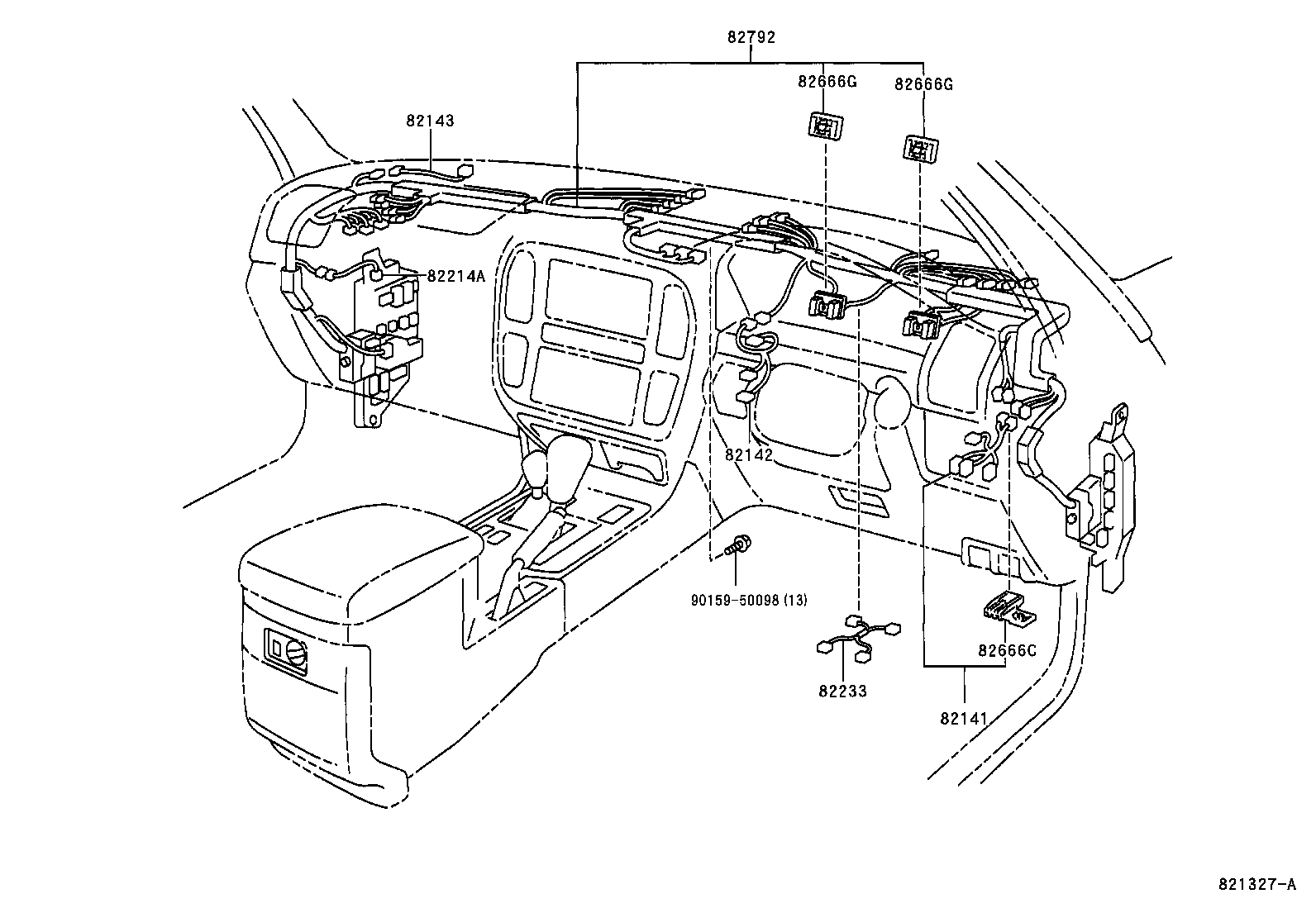  LAND CRUISER 100 |  WIRING CLAMP