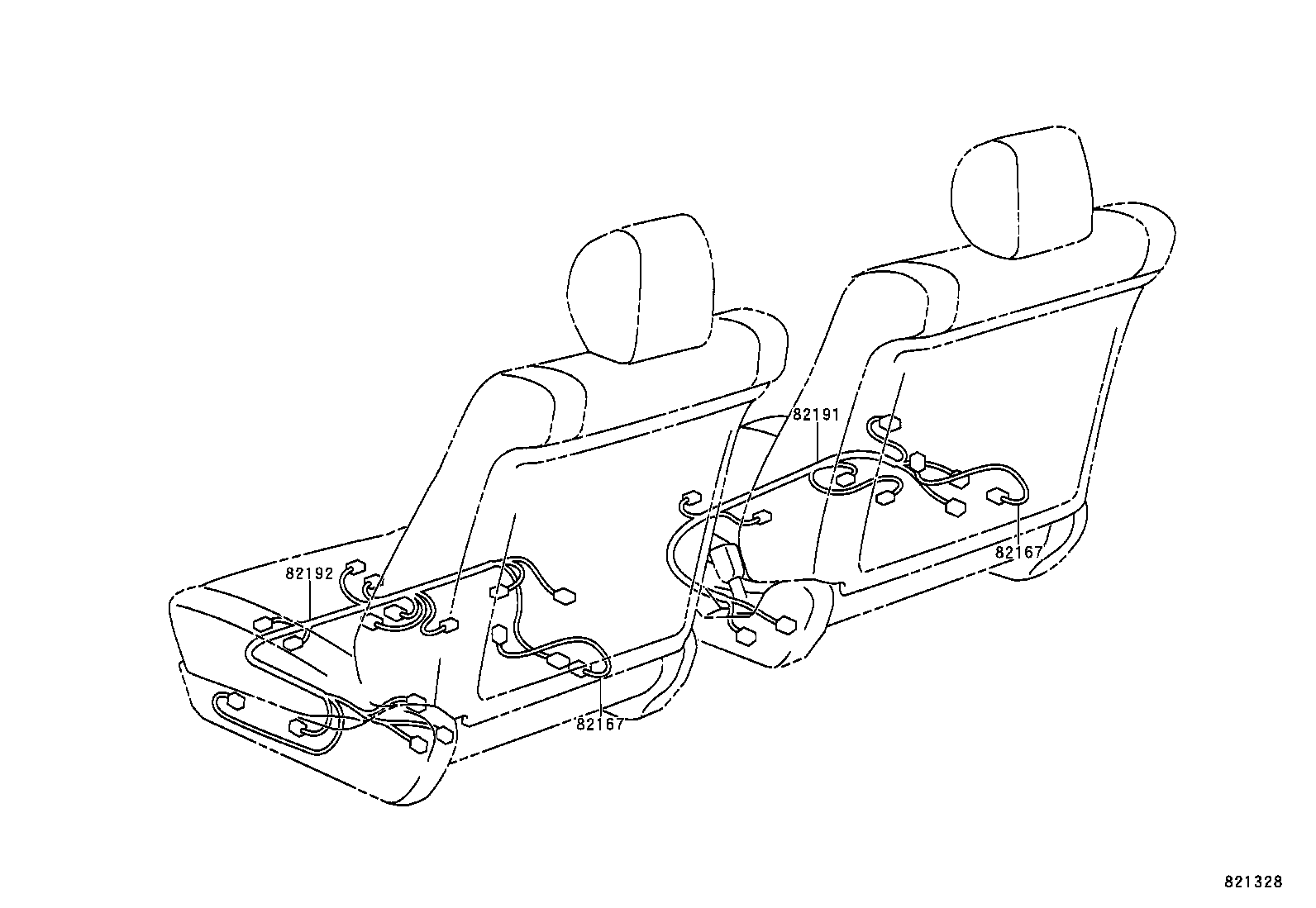  LAND CRUISER 100 |  WIRING CLAMP