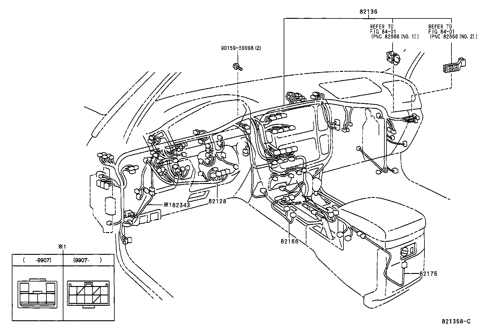  LAND CRUISER 100 |  WIRING CLAMP