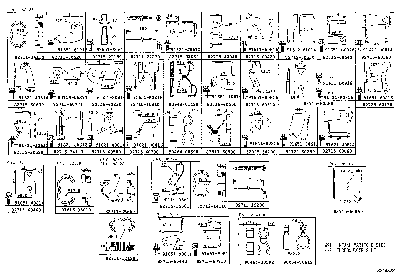  LAND CRUISER 100 |  WIRING CLAMP