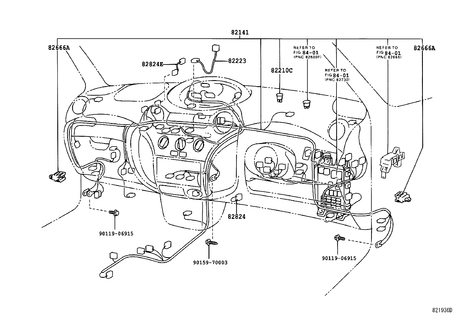  YARIS ECHO |  WIRING CLAMP