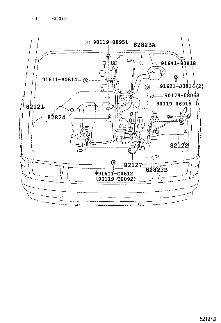  HILUX |  WIRING CLAMP