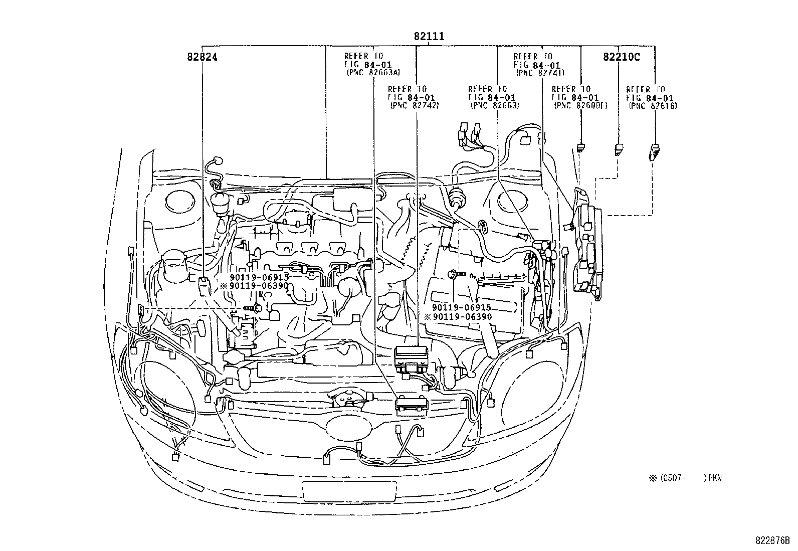  COROLLA |  WIRING CLAMP