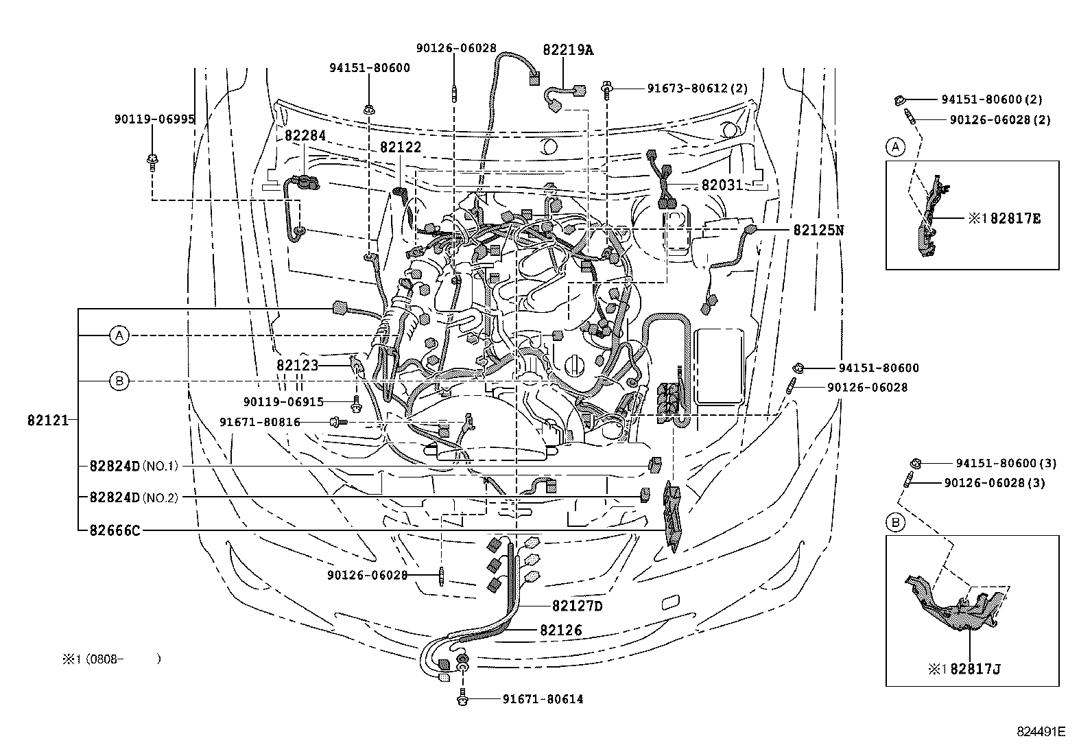  IS250 350 2 D |  WIRING CLAMP