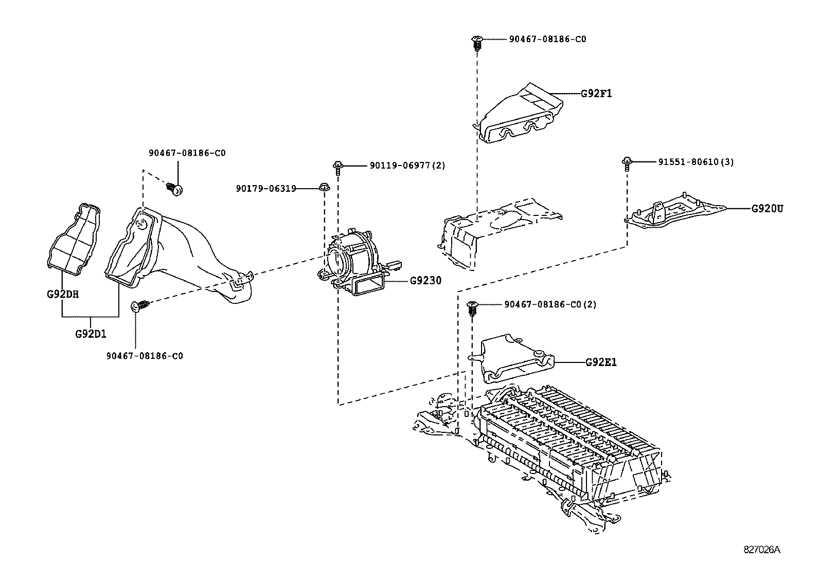  PRIUS CHINA |  BATTERY BATTERY CABLE