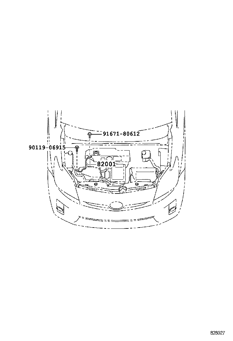  PRIUS PLUG IN HBD |  WIRING CLAMP