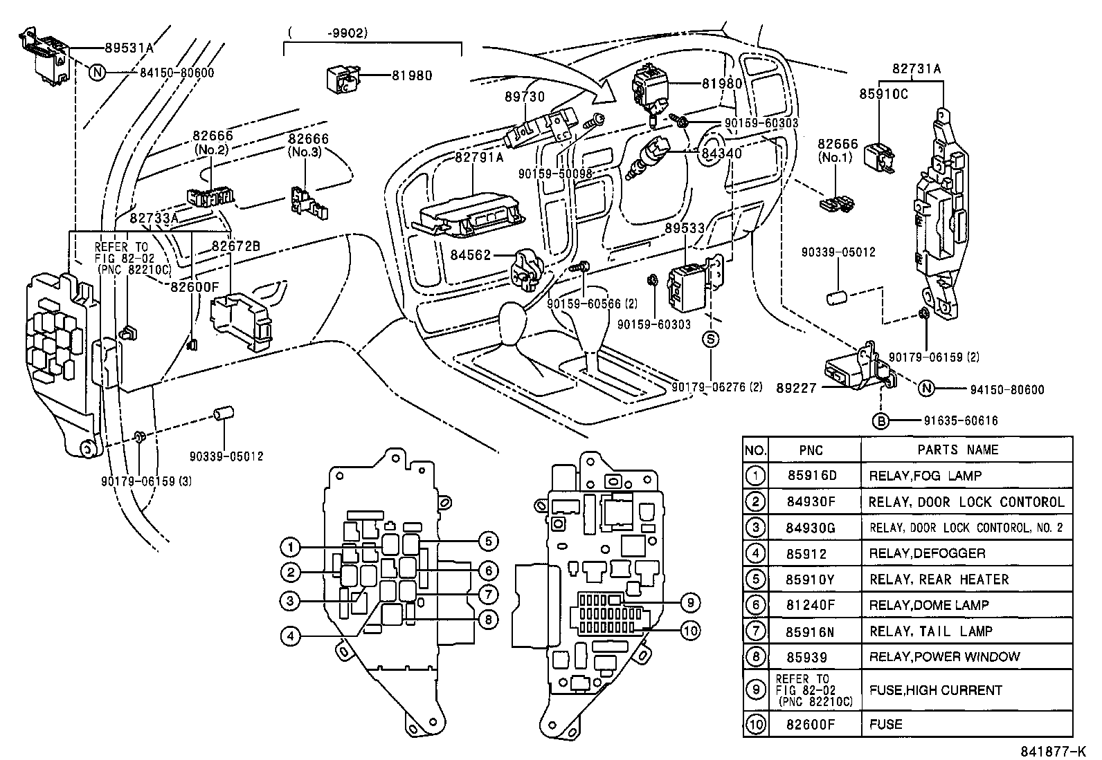  LAND CRUISER 100 |  SWITCH RELAY COMPUTER