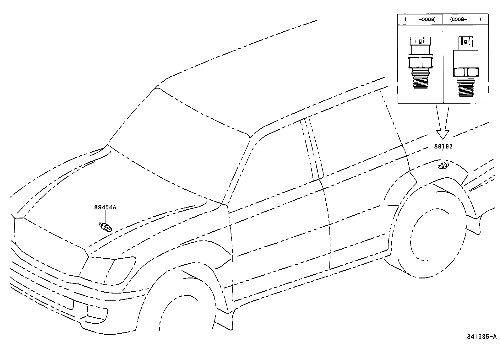  LAND CRUISER 100 |  ACTIVE CONTROL SUSPENSION ELECTRICAL PARTS