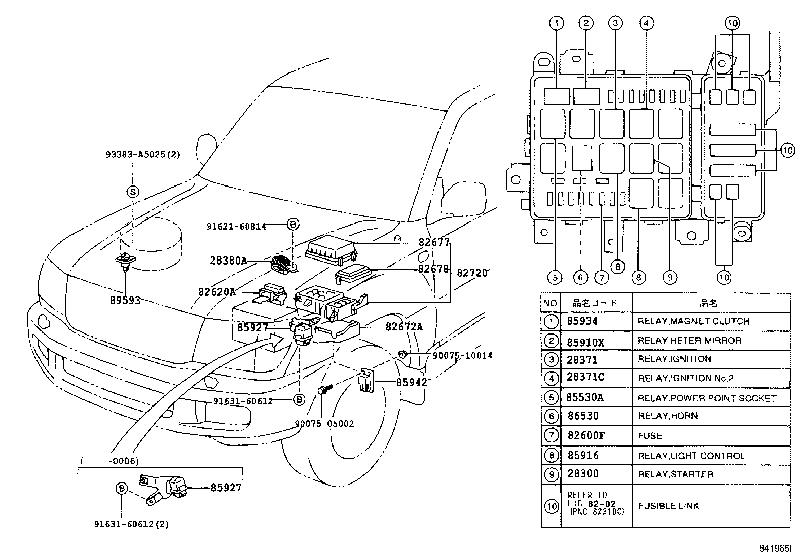  LAND CRUISER 100 |  SWITCH RELAY COMPUTER