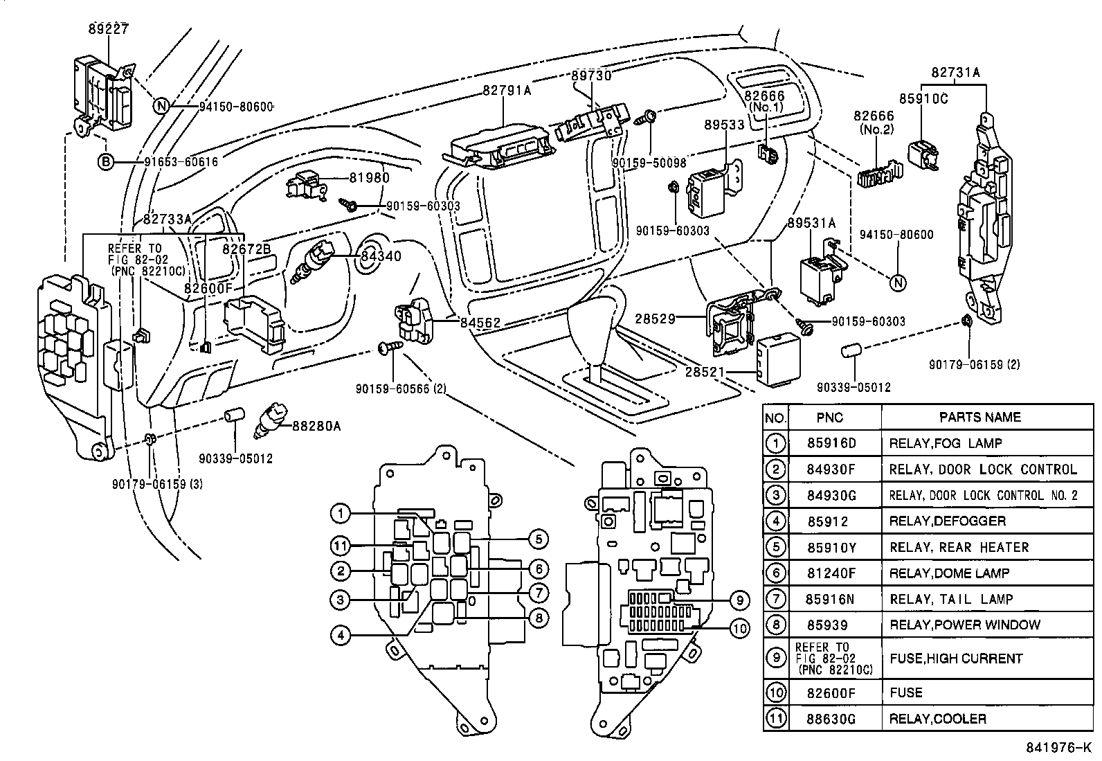  LAND CRUISER 100 |  SWITCH RELAY COMPUTER