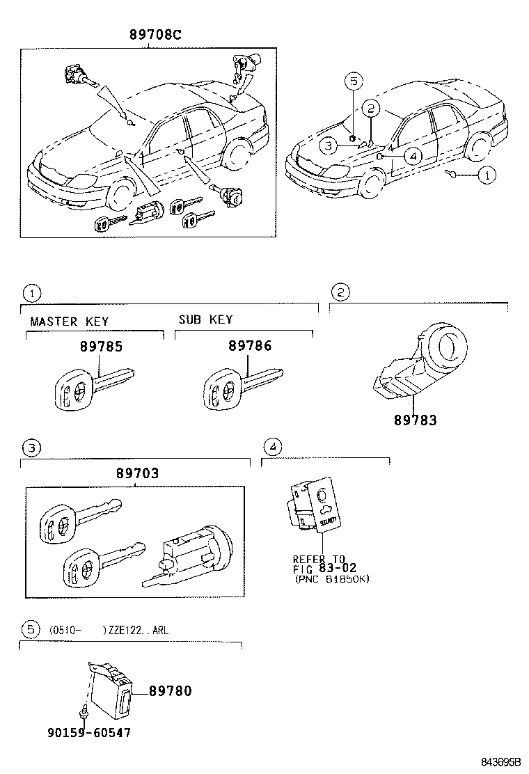  COROLLA |  ANTI THEFT DEVICE