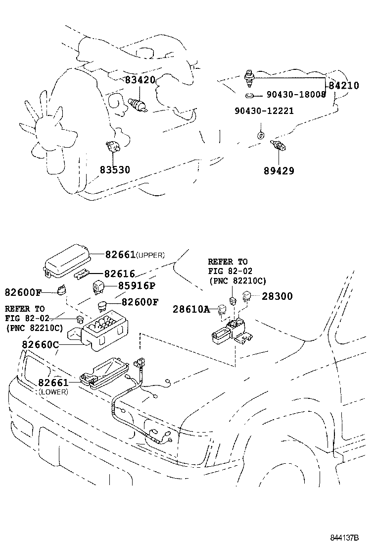  HILUX 2WD |  SWITCH RELAY COMPUTER