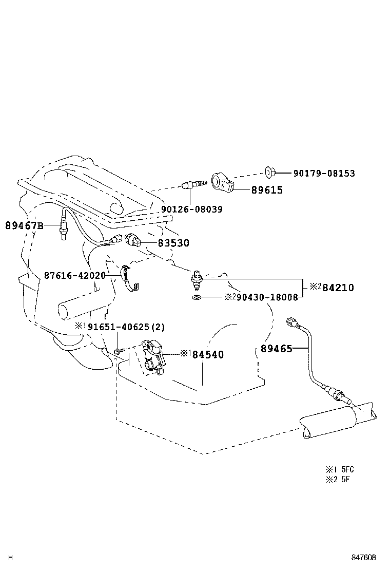  CAMRY AURION HV |  SWITCH RELAY COMPUTER