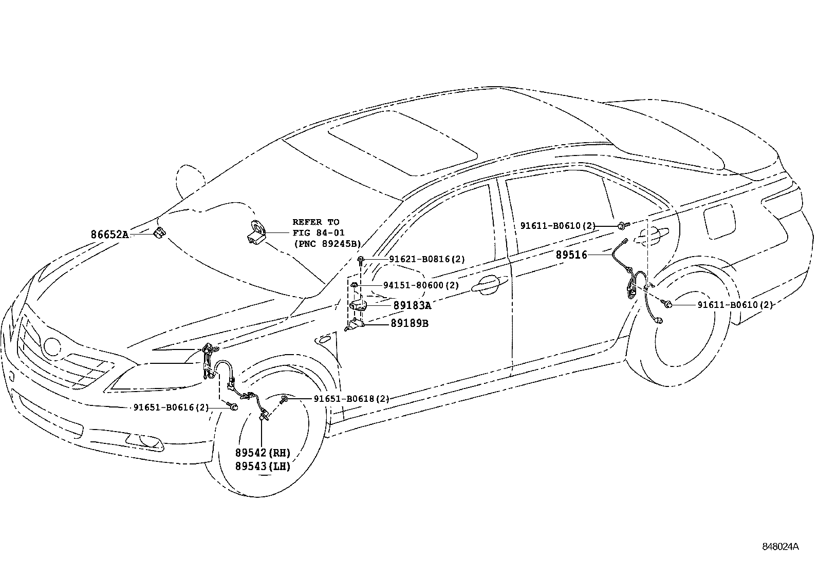  CAMRY AURION HV |  ABS VSC