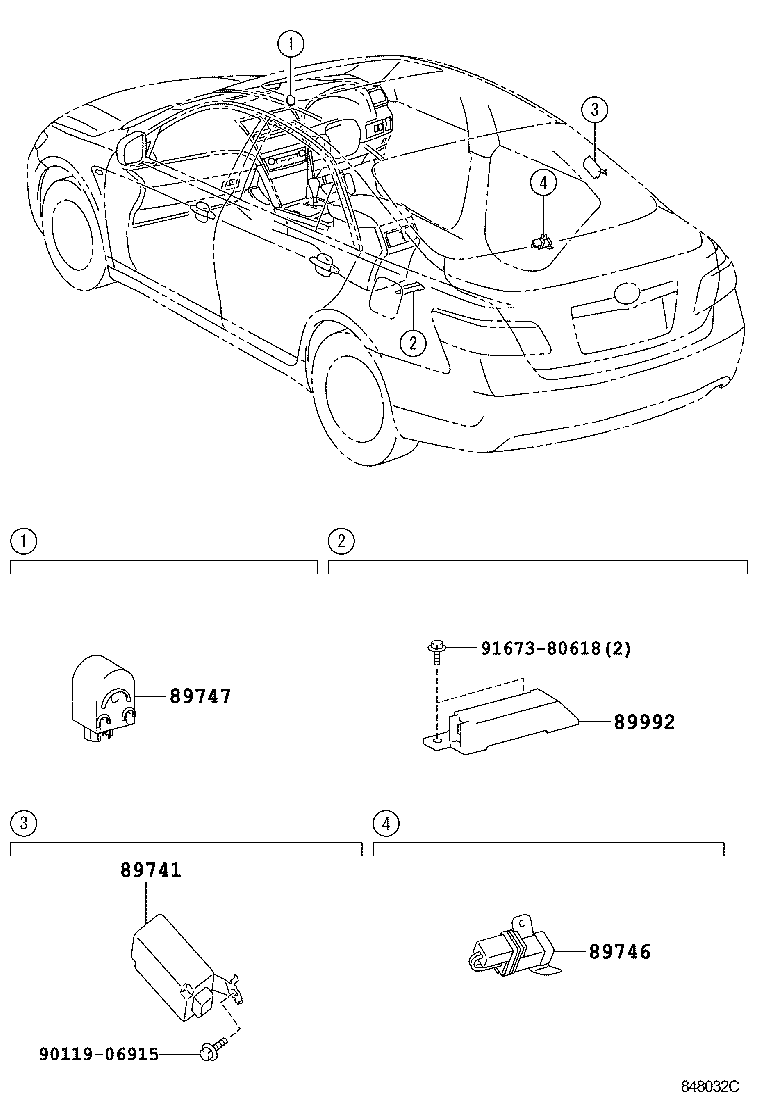  CAMRY AURION HV |  WIRELESS DOOR LOCK