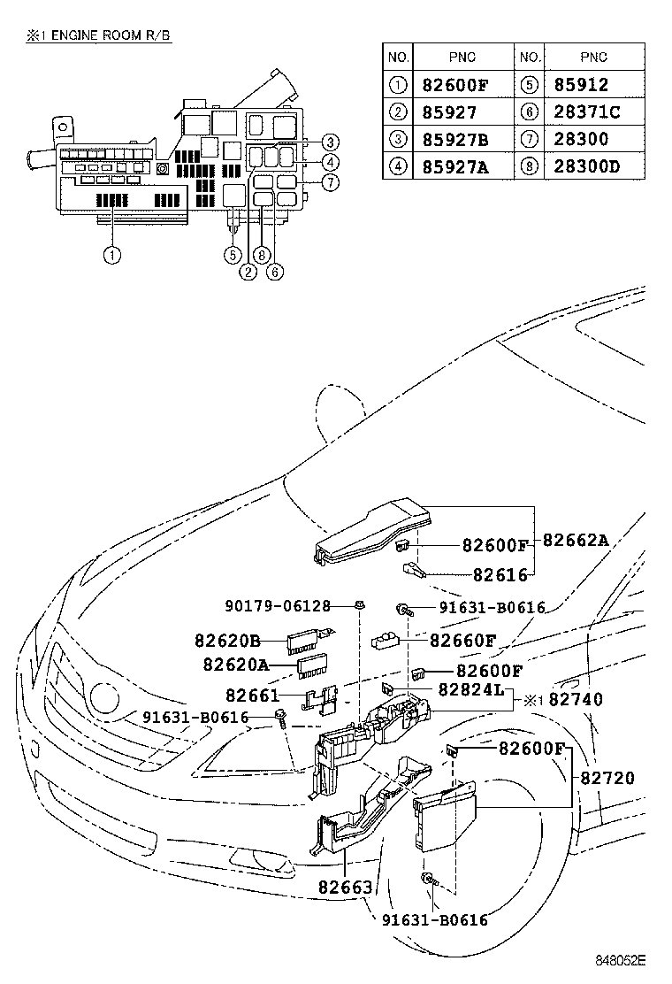  CAMRY AURION HV |  SWITCH RELAY COMPUTER