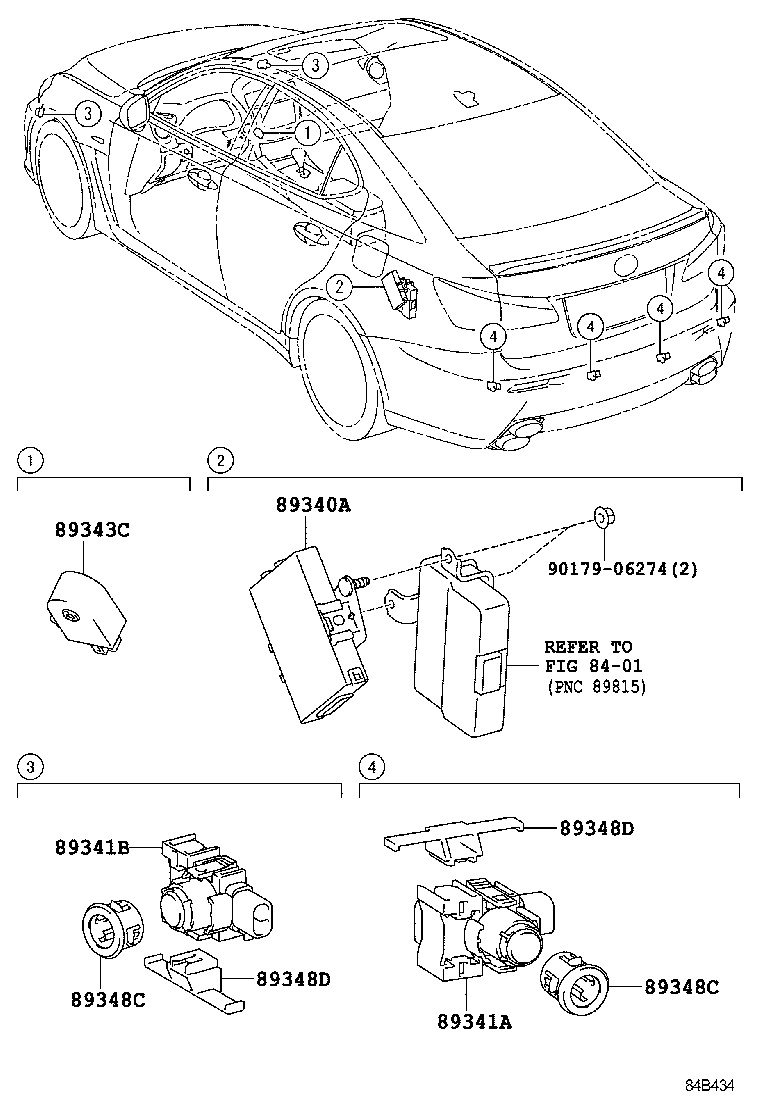  IS F |  CLEARANCE BACK SONAR