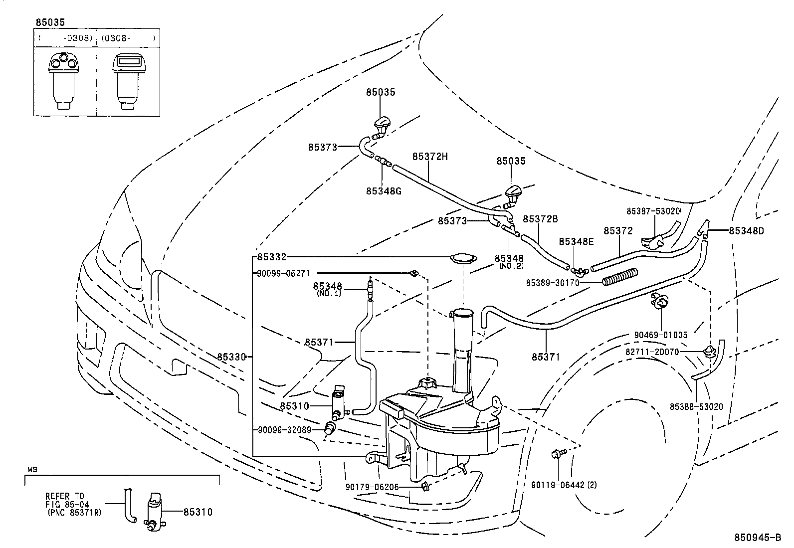  IS200 300 |  WINDSHIELD WASHER