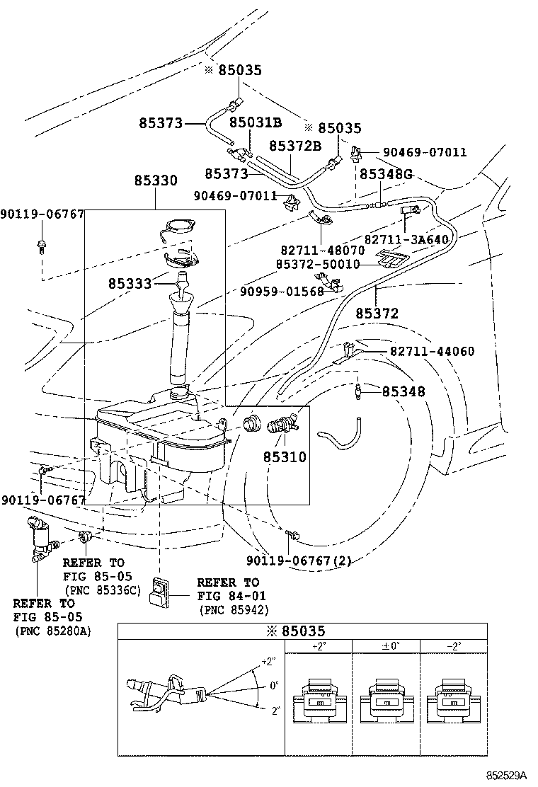  CROWN |  WINDSHIELD WASHER