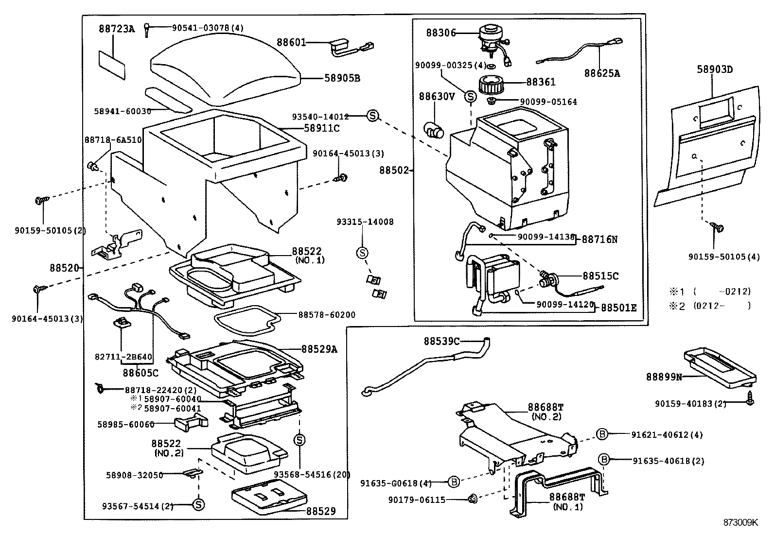  LAND CRUISER 100 |  HEATING AIR CONDITIONING COOLER UNIT