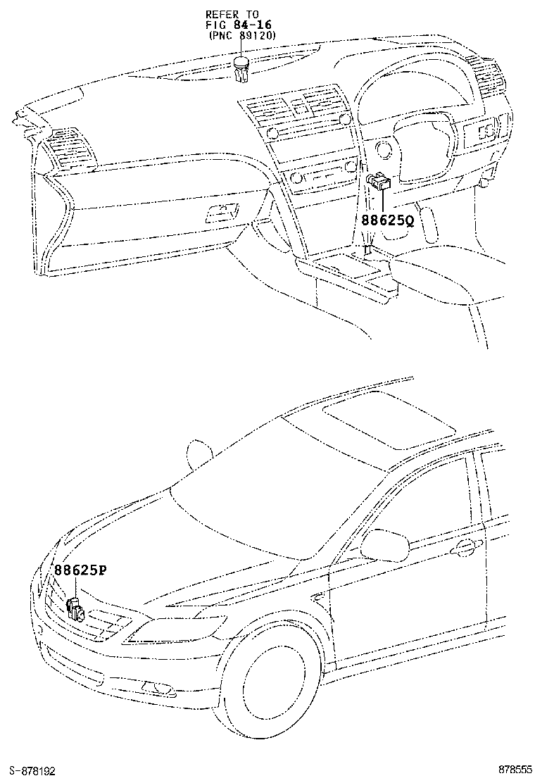  CAMRY AURION HV |  HEATING AIR CONDITIONING CONTROL AIR DUCT