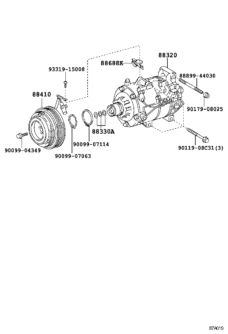  CROWN |  HEATING AIR CONDITIONING COMPRESSOR