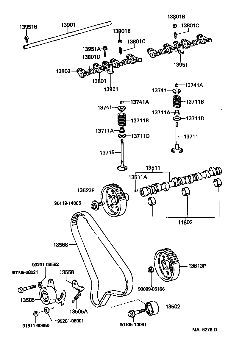  HIACE VAN COMUTER |  CAMSHAFT VALVE