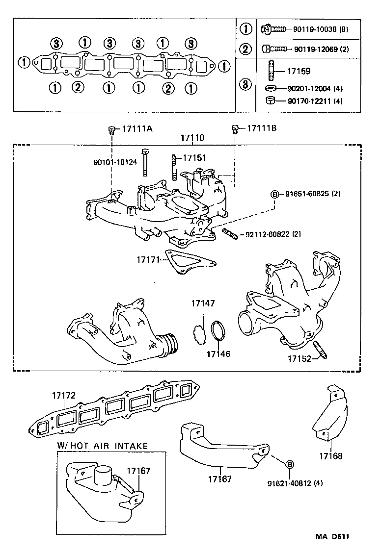  LAND CRUISER 80 |  MANIFOLD