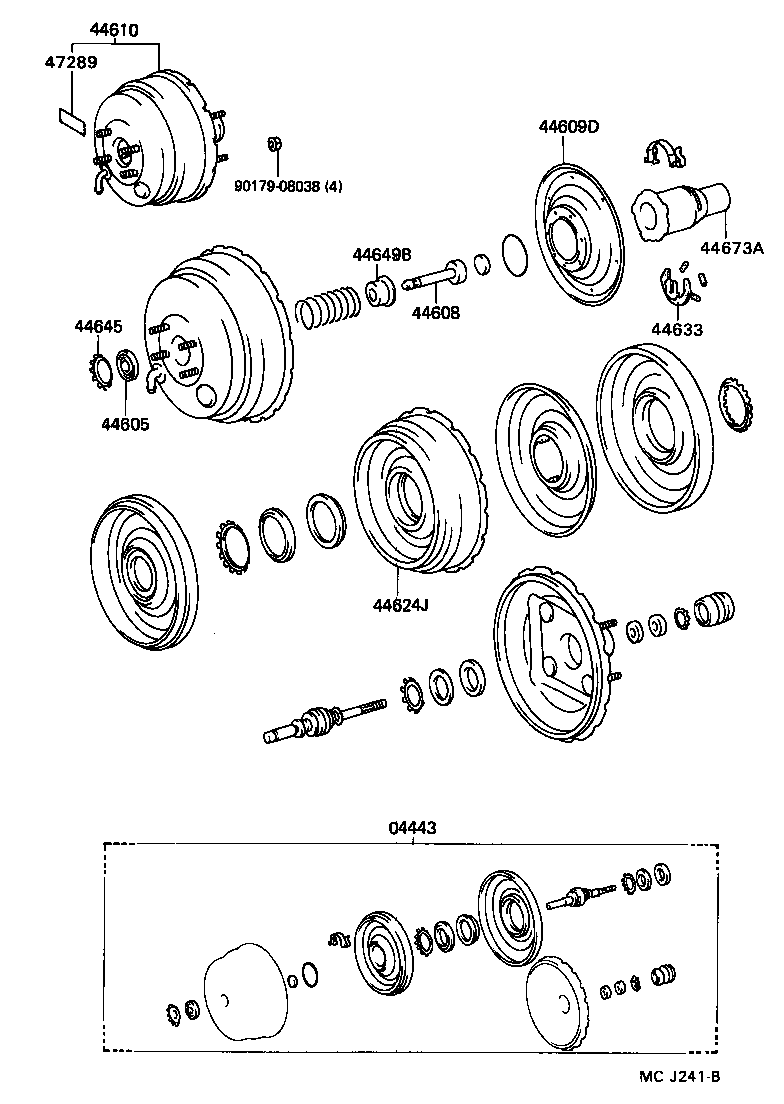  HIACE VAN COMUTER |  BRAKE BOOSTER VACUUM TUBE