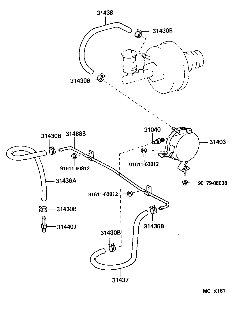  LAND CRUISER 80 |  CLUTCH BOOSTER