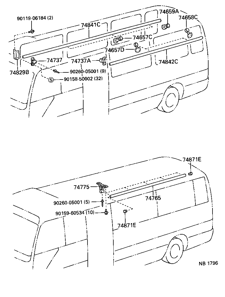  COASTER |  PROTECTOR PIPE ROLL BAR HANDRAIL